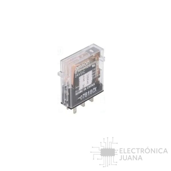 RELAY DE 24VDC 5A 250VAC SPST-NO 4 PINES OMRON G7T-1112S 24VDC ...