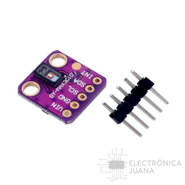 MAX30102 Módulo sensor ritmo cardiaco "PURPURA" - ELECTRONICA JUANA